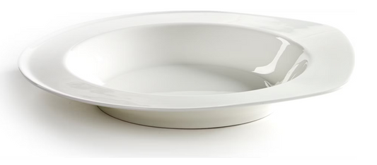 Serax Teller XL White Bond - 4er-Set - 32,7 x 31,2 x 1,8 cm - Weiß