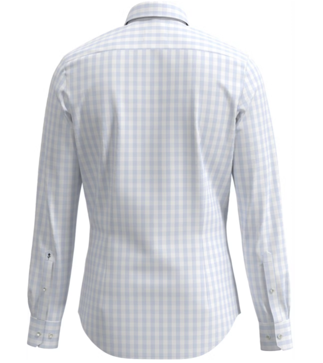 Seidensticker Kent Business Hemd Slim Fit - Größe XL - hellblau