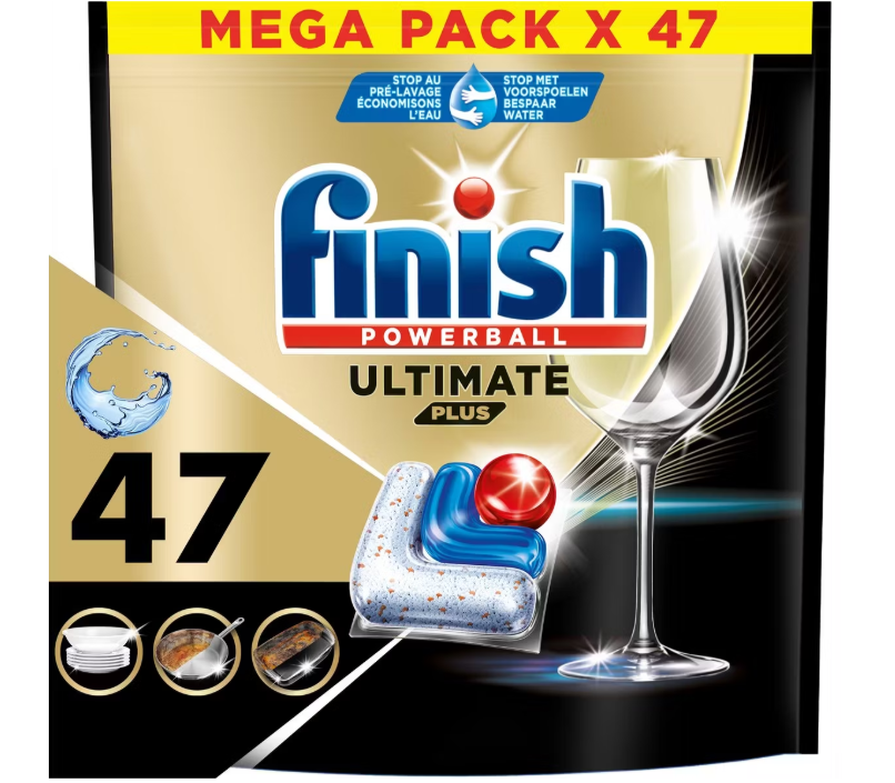 Finish Ultimate Plus All-in-One Geschirrspültabletten - 6 x 47 Stück (282 Tabletten)