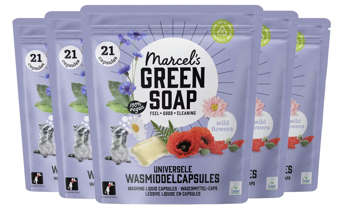 Marcel's Green Soap Universal-Wachskapseln Wildblumen - 105 Stück
