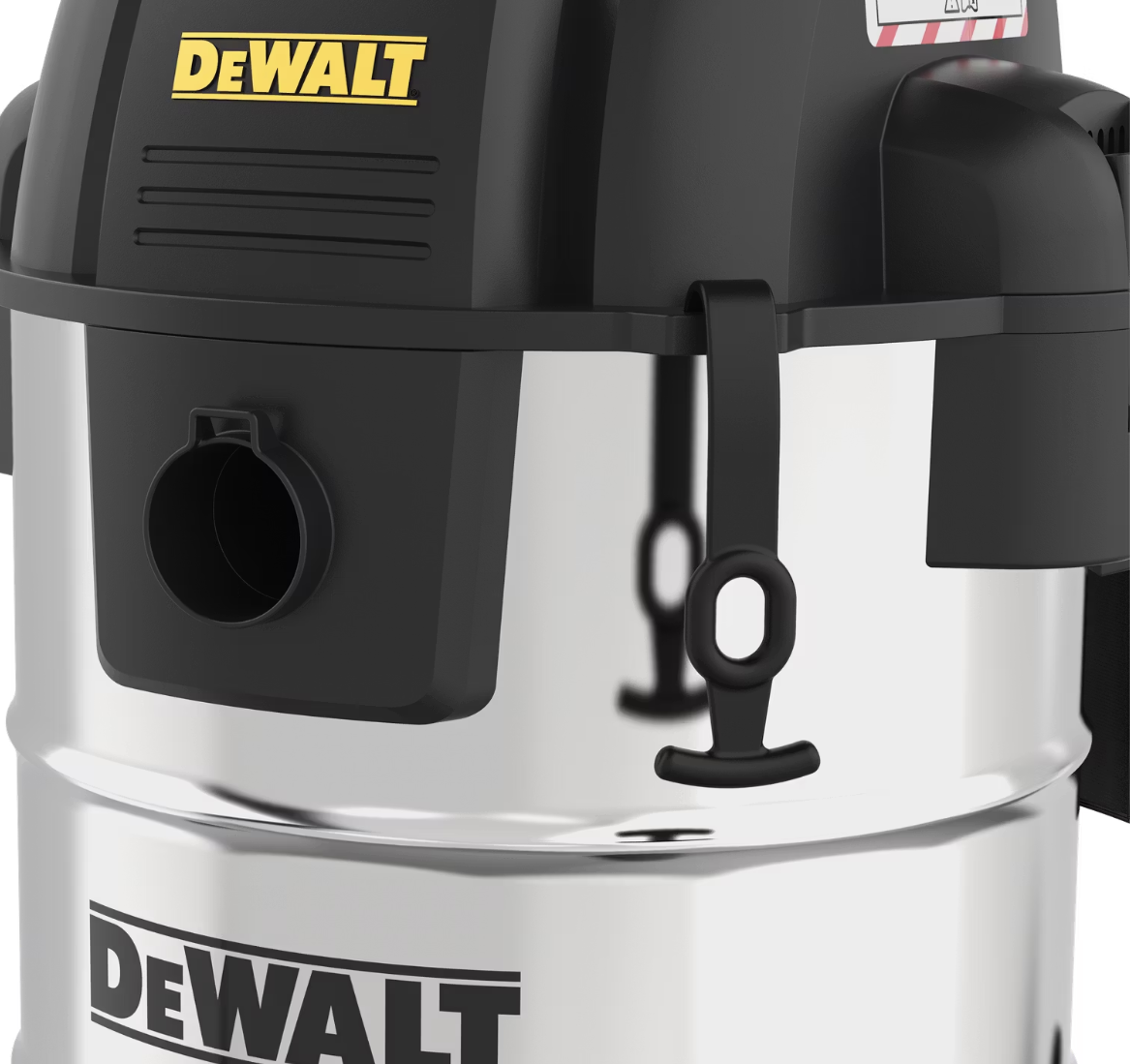 DeWalt Stealthsonic Nass-/Trockensauger - 61 Liter - Edelstahl - 16,1 kg - 960 W