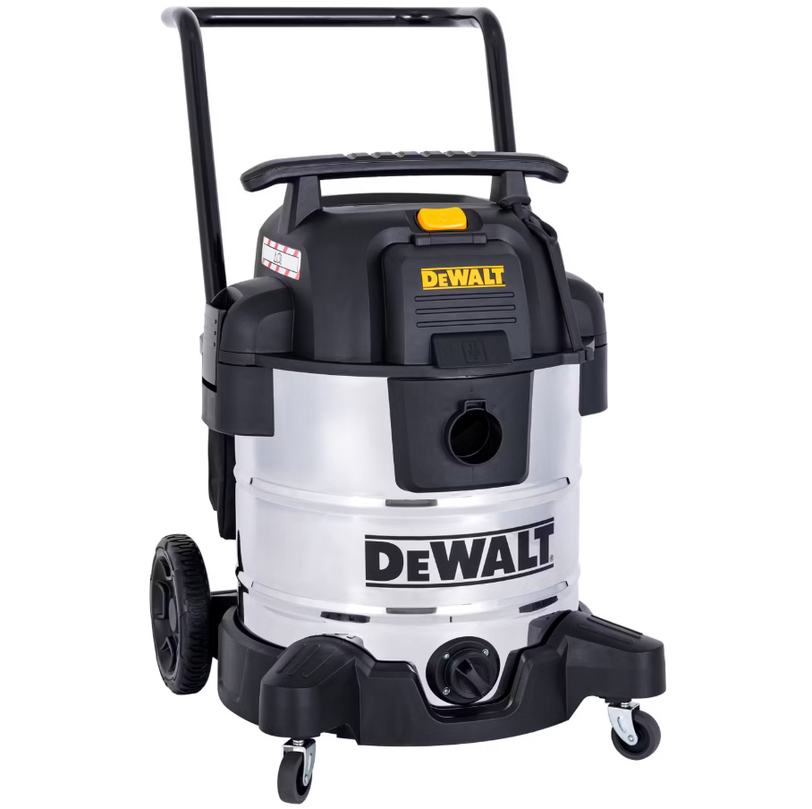 DeWalt Nass- und Trockensauger DXV50SPTA - 50 L inkl. Zubehör - 1.300 W - Edelstahl - Elektrowerkzeuganschluss - Gebläsefunktion - 220-240 V