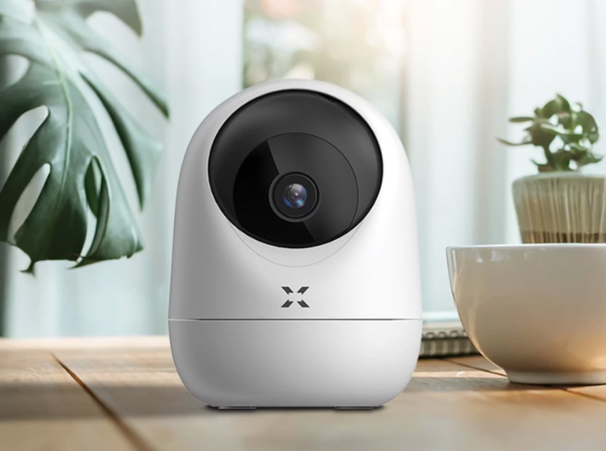 2x Xenon Smart Indoor Camera - 3 MP X7207 - Drahtlos - App-kompatibel - Nachtsicht & Personenerkennung