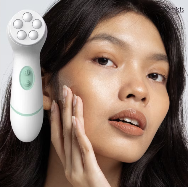 SkinChemists - Advanced Cleansing Brush Face & Body - 4 Köpfe - Tägliche Reinigung - Empfindliche Haut - Make-up-Entfernung - Massagekopf - Wasserfest