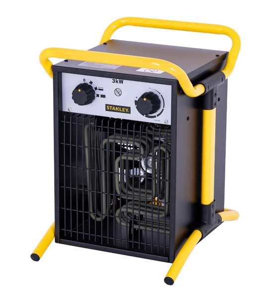 Stanley Workshop-Heizung 3000 W - 45 x 30 x 20 cm - leistungsstark und kompakt