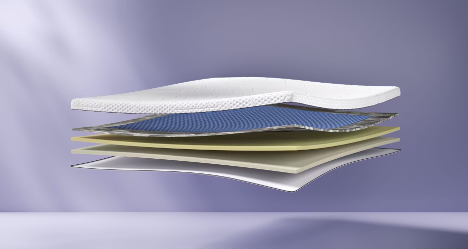 Emma AirGrid Topper 180 x 210 cm - Kühlender und druckentlastender Schlafkomfort