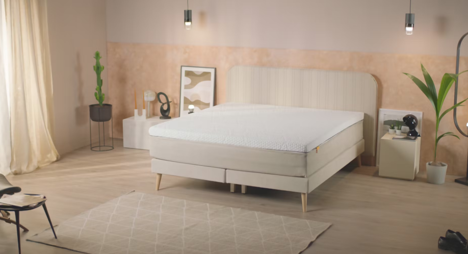 Emma AirGrid Topper 180 x 210 cm - Kühlender und druckentlastender Schlafkomfort