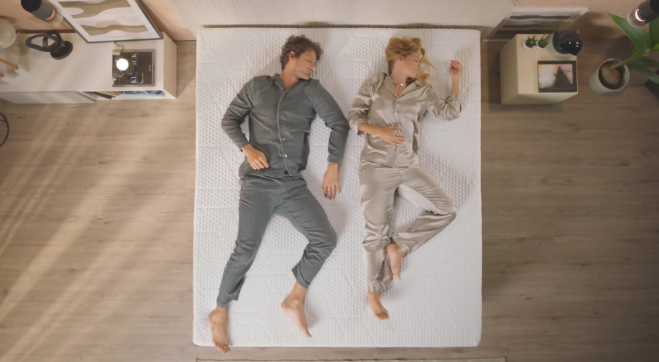 Emma AirGrid Topper 180 x 210 cm - Kühlender und druckentlastender Schlafkomfort