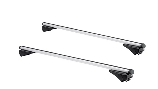 Twinny Load Roof Carrier Kit A99 Aluminium - Silber - Für original geschlossene, geschlossene oder offene Reling