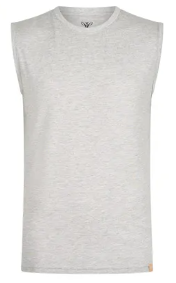 Pierre Cardin Ärmelloses T-Shirt - Dunkelgrau - Größe XXL