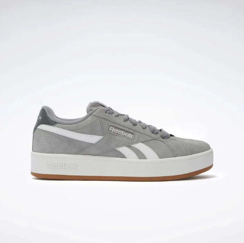 Reebok Retro Mega Turnschuhe - Größe 43 - Grau/Weiß