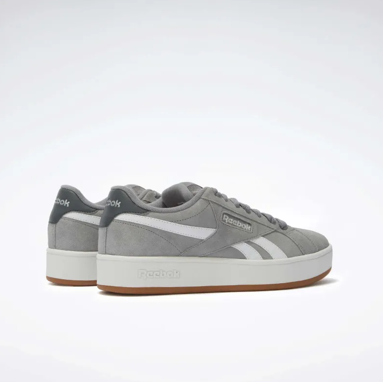 Reebok Retro Mega Turnschuhe - Größe 43 - Grau/Weiß