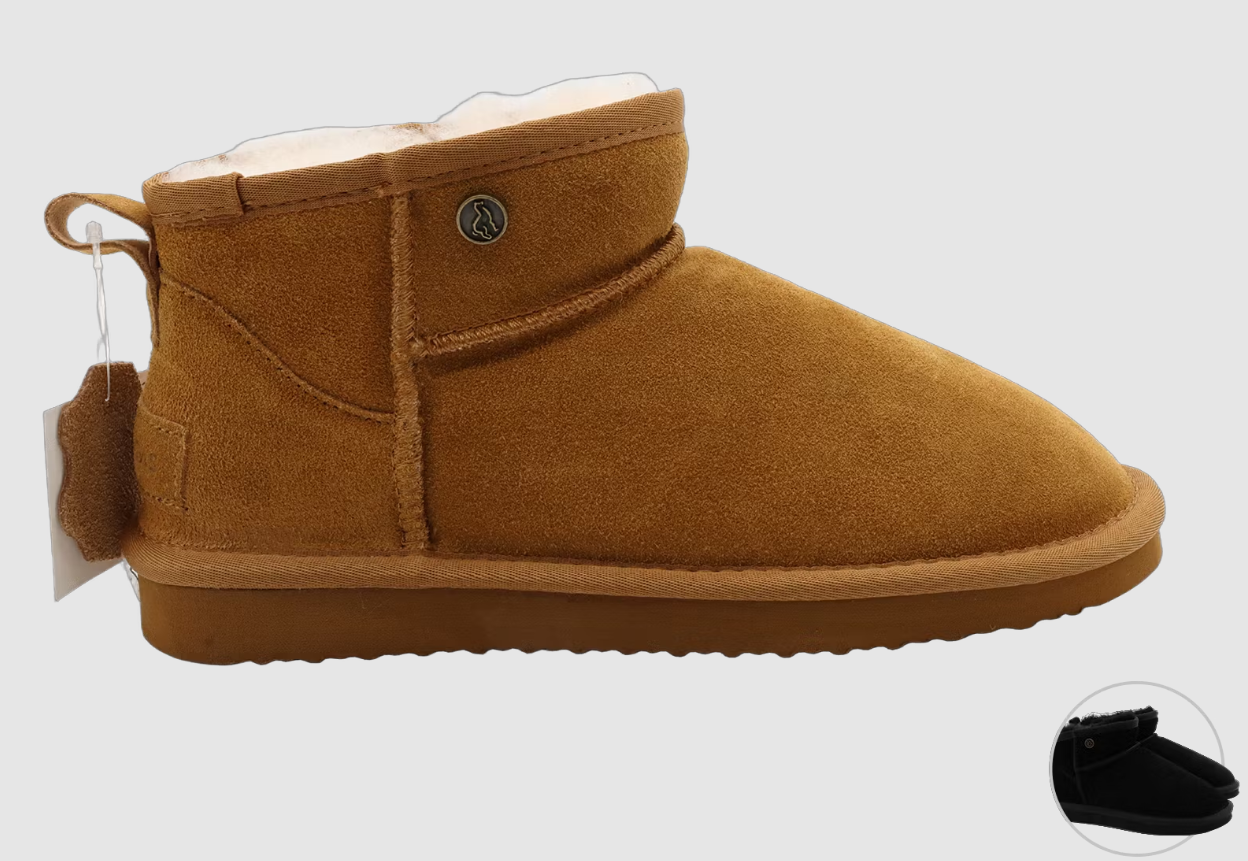 Alpacas Footwear Weiche Winterstiefel - Damen - Größe 39 - Khaki