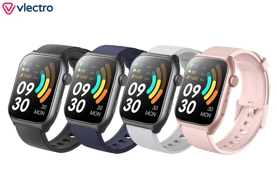 Vlectro Smartwatch 2.0 mit Sprachassistent - Blau