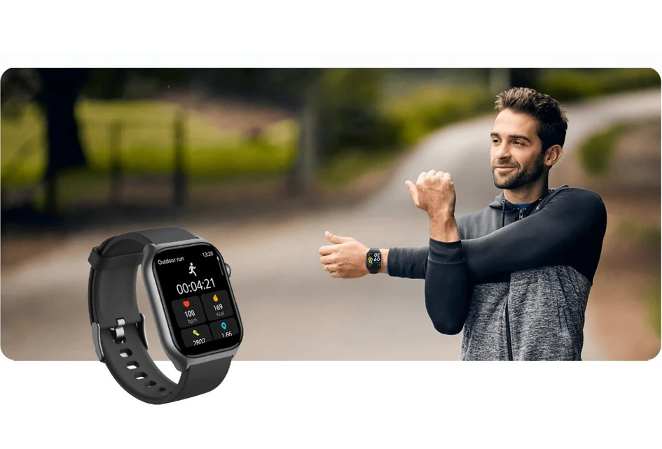 Vlectro Smartwatch 2.0 mit Sprachassistent - Blau