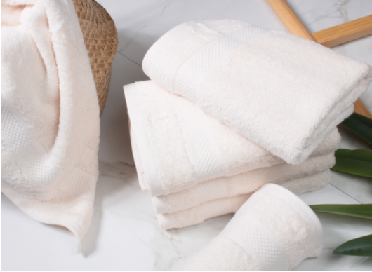 DoubleDry 30-teiliges Badtextil-Set - 500 g/m2 - Creme
