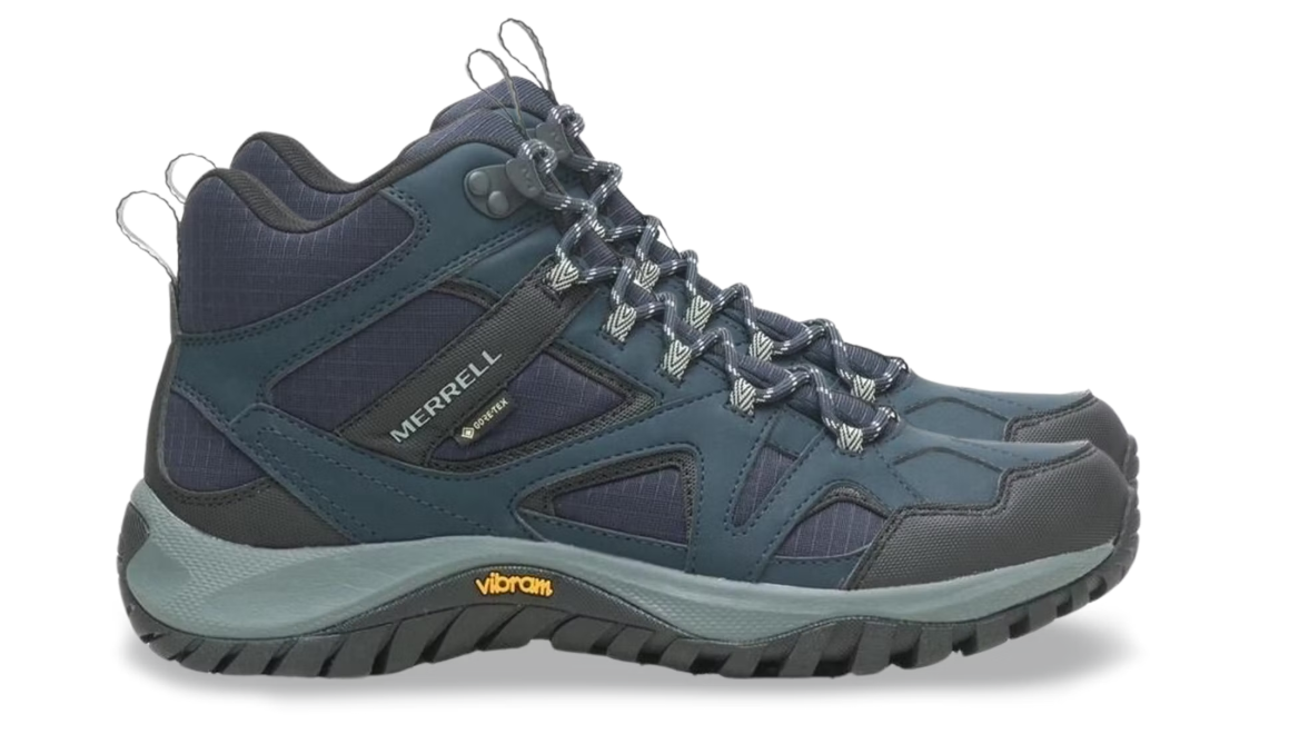 Merrell Bryce Radius GTX Mid Wanderschuhe – Wasserdicht – Navy – Größe 47