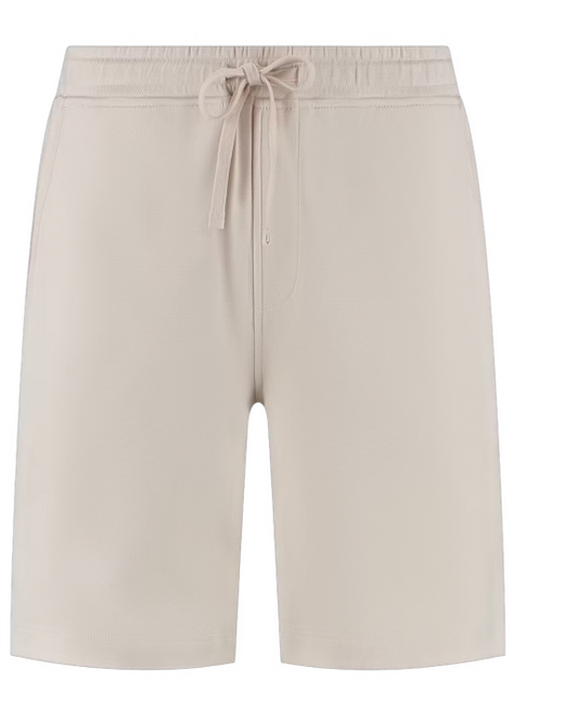 Boston Brothers Heavy Piqué Shorts – Stretch – Off-White – M