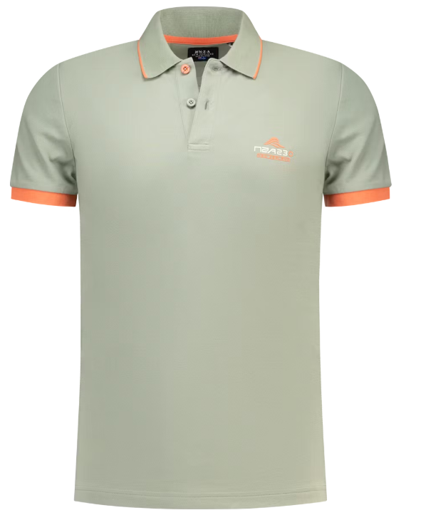 New Zealand Auckland Stretch-Poloshirt – Stretchstoff – Mellow Army – XL