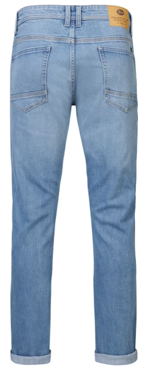 Petrol Industries Santiago Jeans – Straight-Fit-Jeans – Leicht abgenutzt – W33-L34