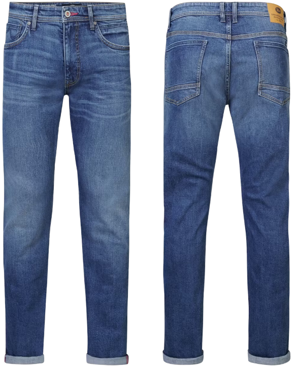 Petrol Industries Santiago Jeans – Straight-Fit-Jeans – Medium Used – W33-L34