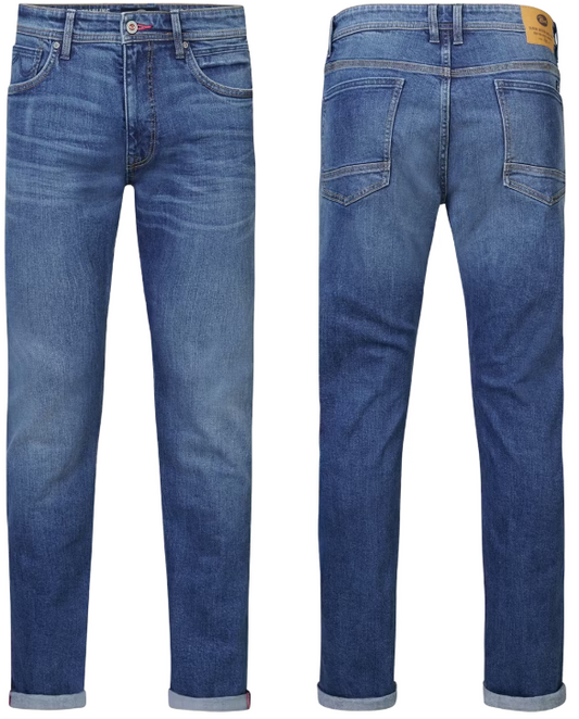 Petrol Industries Santiago Jeans – Straight-Fit-Jeans – Medium Used – W33-L34