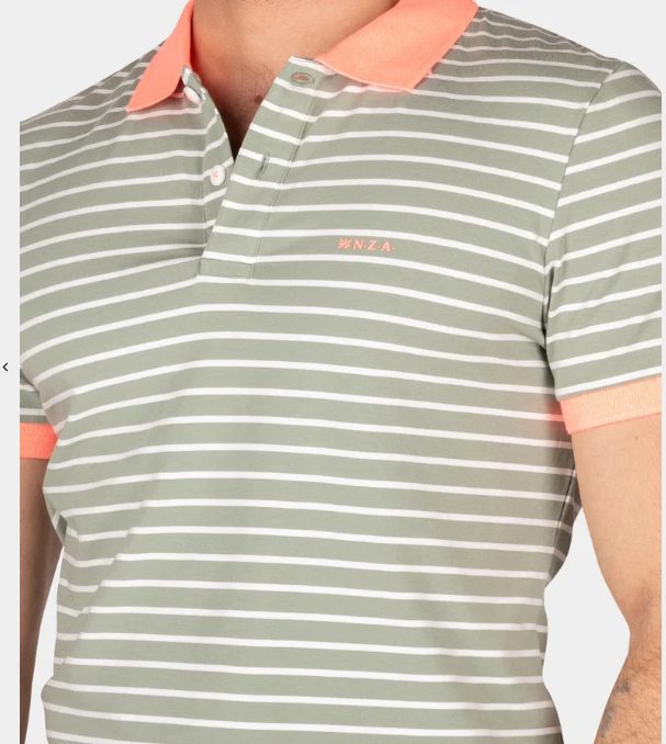 New Zealand Auckland Stretch-Poloshirt – Stretchstoff – Mellow Army – XXL