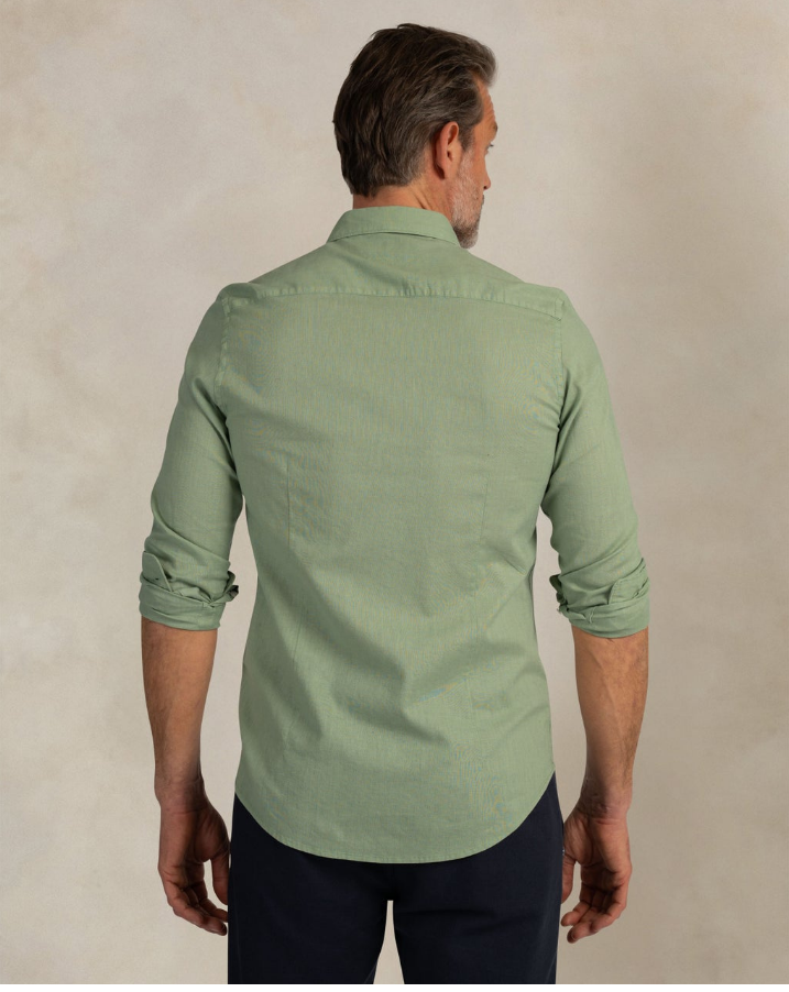 NZA Stretch-Hemd XXL – Armeegrün – Größe XXL