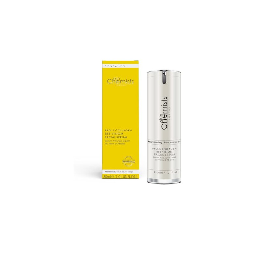 SkinChemists Pro-5 Kollagen-Bienengift-Gesichtsserum 30 ml – Hyaluronsäure & Manuka-Honig