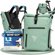 EVO Pannier Backpack 2-in-1 Wasserabweisend 25L Schwarz