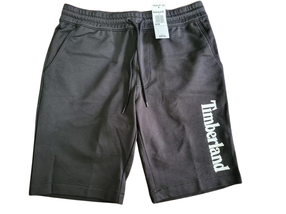 Timberland - 3XL - YC Script Fleece Shorts - Herren - Schwarz