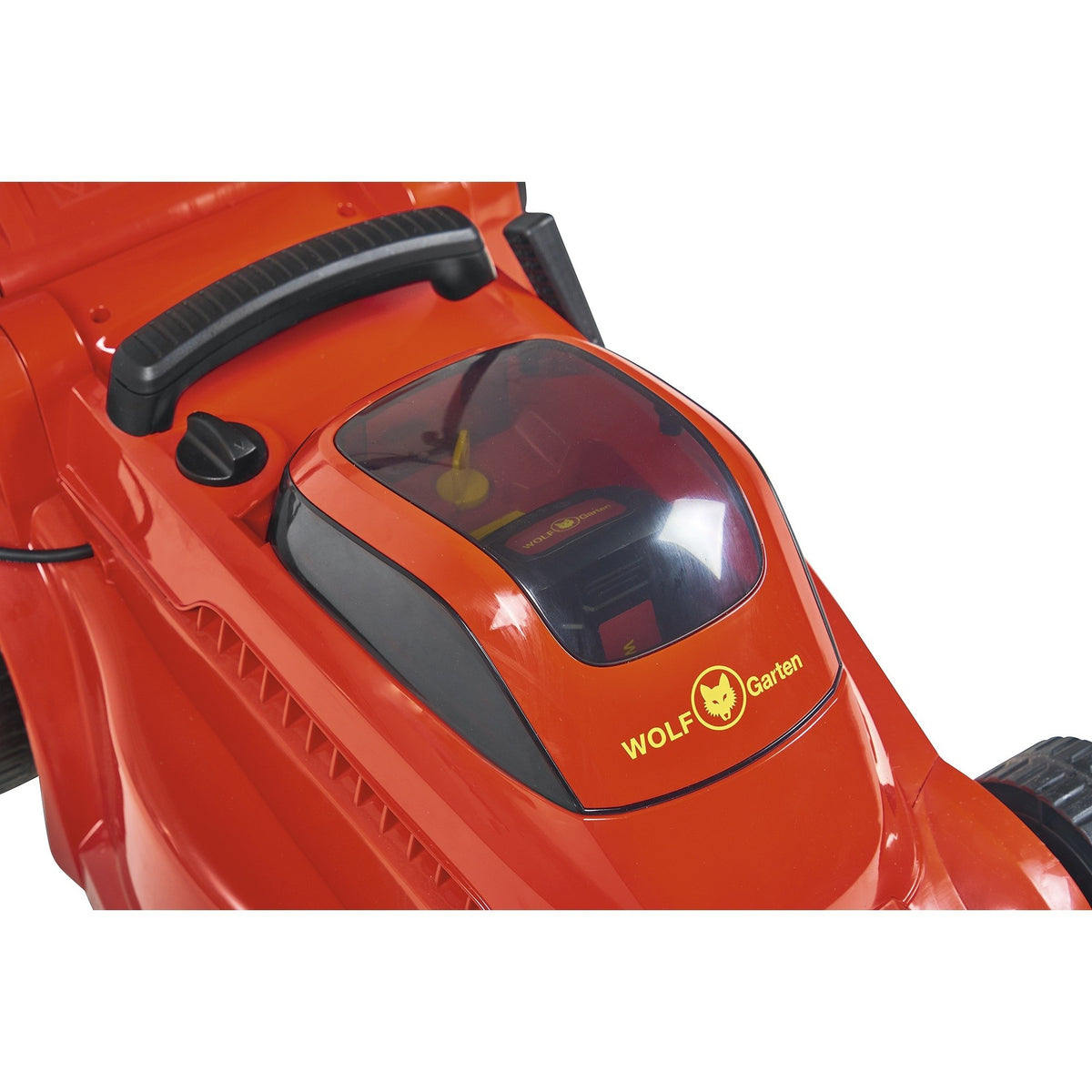 WOLF-Garten LYCOS 40/340 MH Accu-Rasenmäher 34 cm - Rot - Inklusive Schnellladegerät und Akku