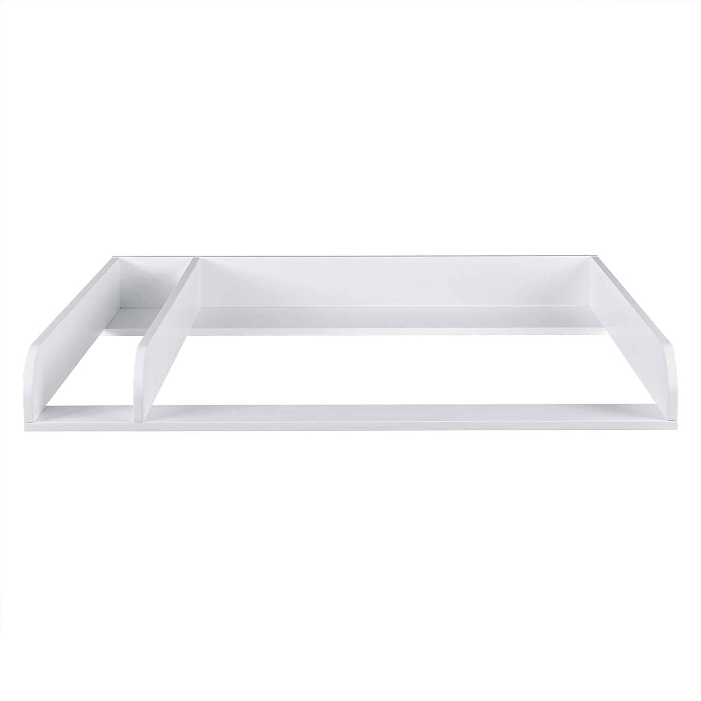 Woltu Wickelaufsatz für Kommode – Weiß – MDF – 80 x 74,5 x 8,5 cm