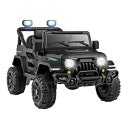 Coast Elektro-Kinderauto Schwarz - SUV mit Fernbedienung und LED-Lichtern - 99 x 62 x 62 cm