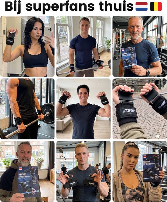ProTrue® Lifting Hooks, Lifting Straps – Deadlift Straps – Power Grips – Handgelenkbandagen für Fitness, Bodybuilding, Crossfit, Calisthenics, Turnen und Krafttraining