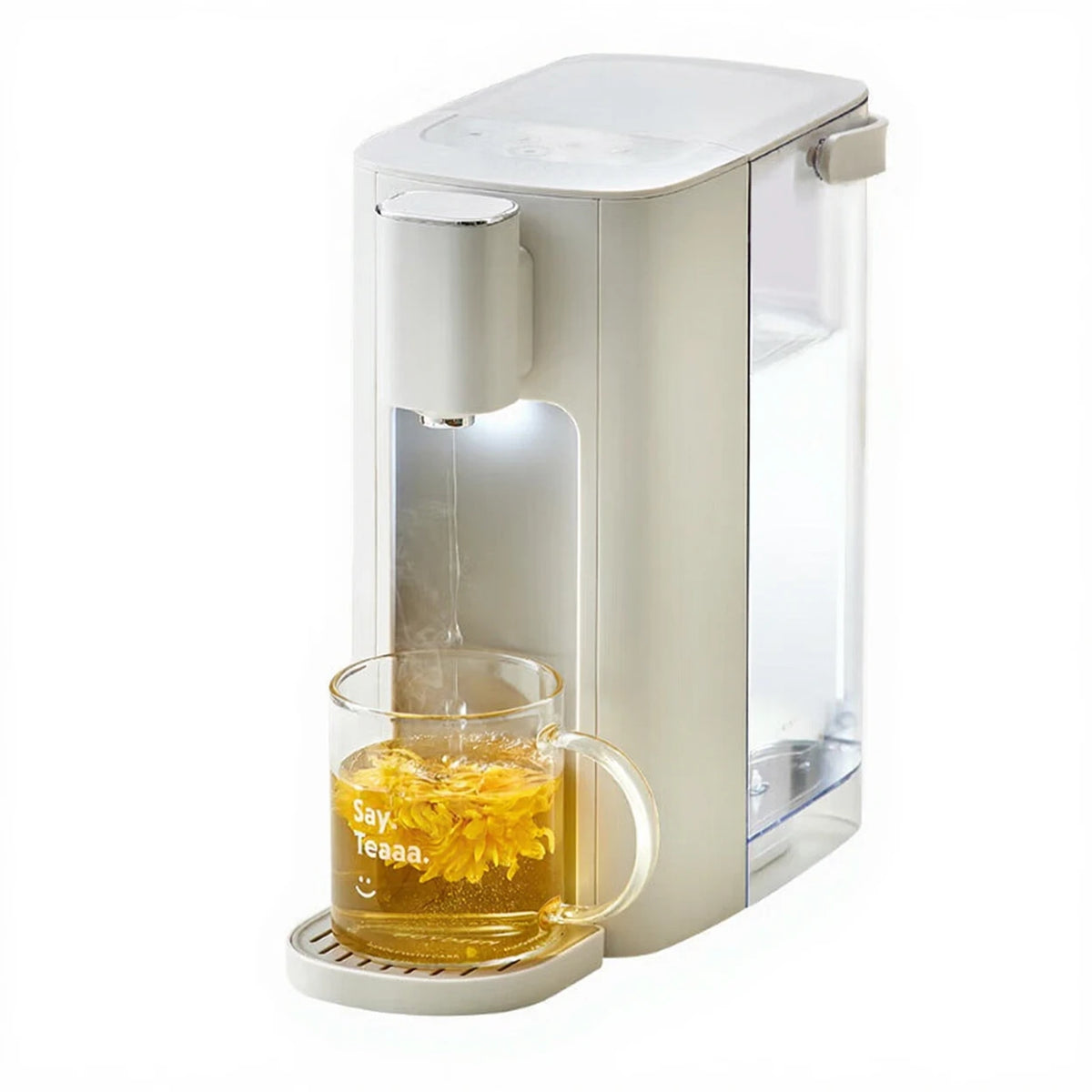 Bear YSJ-E40T2 Heißwasserspender – 3 l – 6 Temperaturstufen – Weiß