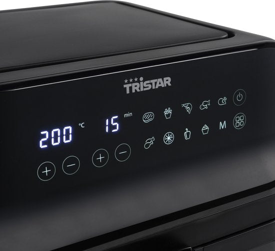 Tristar FR-9037 – Airfryer XXL – 6,2 l – Mit Sichtfenster – 10 Garprogramme – PFAS-frei