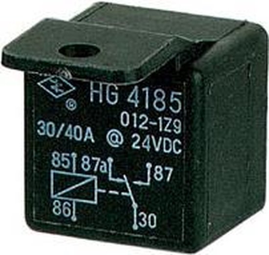 Electronic® Kfz-Relais – 40 A/24 VDC – 1xWechselstrom (960/24)