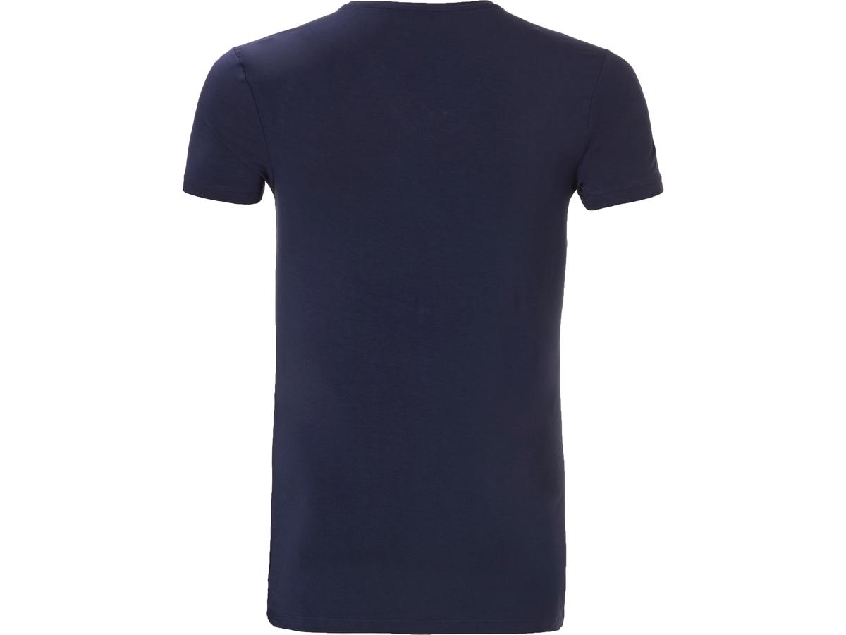 Ten Cate Basic Herren-T-Shirt – V-Ausschnitt – Größe L – Schwarz