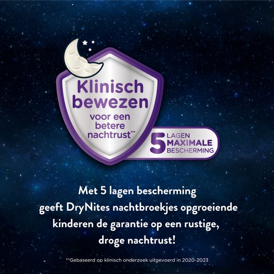 Drynites Windelhosen – Mädchen – 8 bis 15 Jahre – 13 Stück
