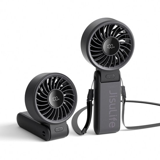 Jisulife Mini-Ventilator Handventilator Life7 5000 mAh Tragbarer Ventilator