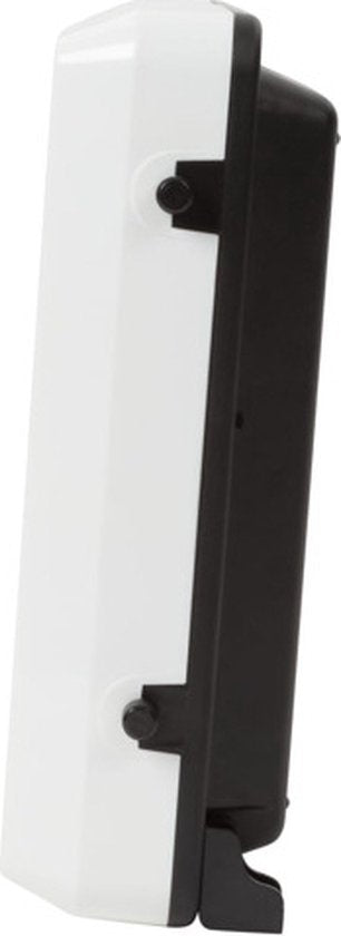 Perel Flipchart Wanduhr mit Kalender - 31 x 31 cm - niederländisch