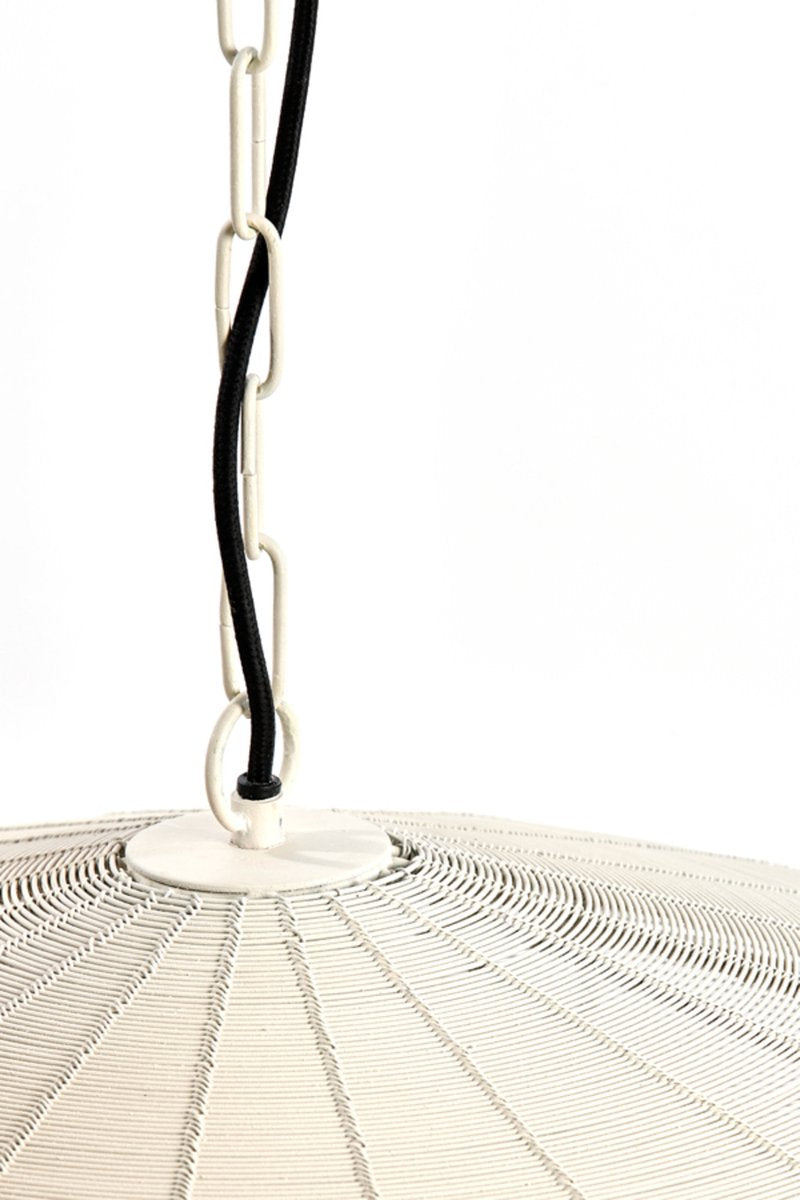 Light & Living Hängeleuchte Bahoto 60cm - Matt Creme - Ø60 x H23 cm