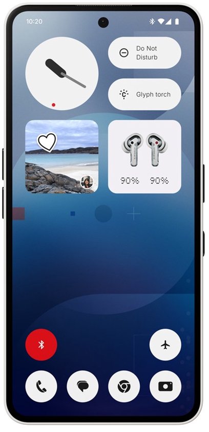 Nothing Phone (3a) – 8/128 GB – 5G – Weiß