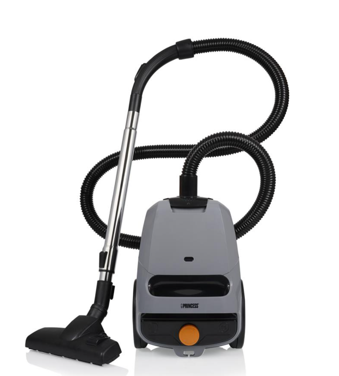 Princess Staubsauger 700 W Slee – 2,5 l Fassungsvermögen – Multibürste – Anthrazit