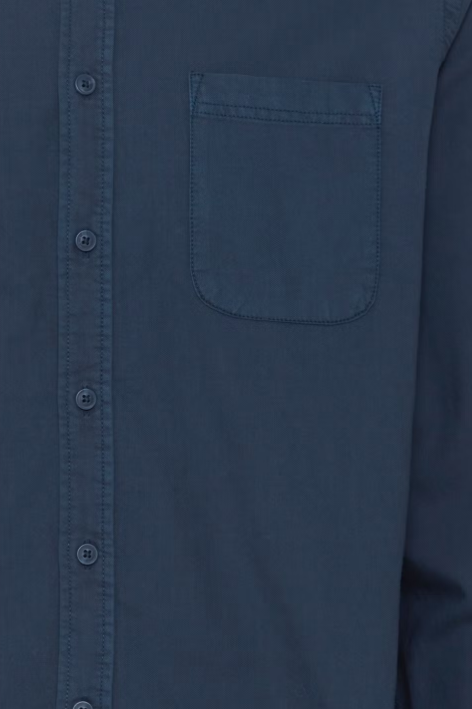 Blend Shirt Oxford Dress Blues - Größe M - Stilvolles Casual Herrenhemd
