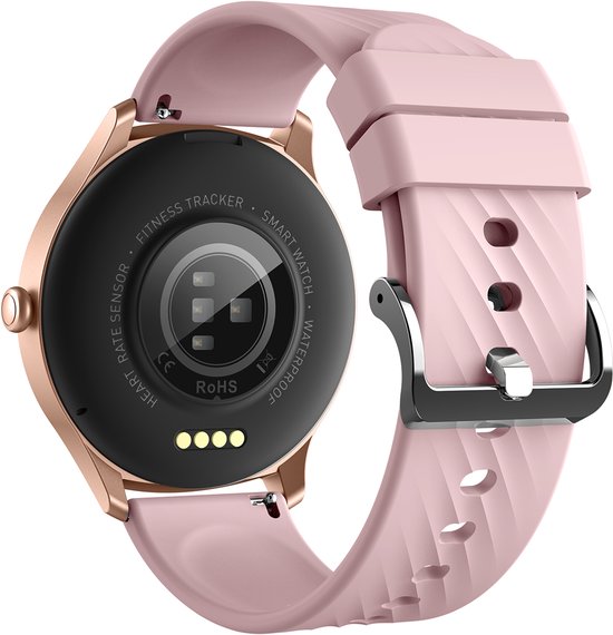 Denver Smartwatch – Android, iOS – Vollständige Telefonfunktion – AMOLED-Display – Sportuhr – Herzfrequenzmesser – Sauerstoffsättigungsmesser – Schlafüberwachung – SWC387