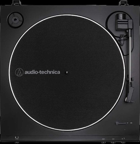 Audio-Technica AT-LP60XUSB Plattenspieler mit Riemenantrieb, grau, metallic