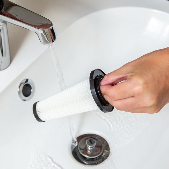 Livington Sense IQ – Intelligenter Akku-Staubsauger mit Schmutzerkennung, Gelenk, LED-Bürste und 5-fach-Filter – Akku-Staubsauger – Bodenreinigungsgerät