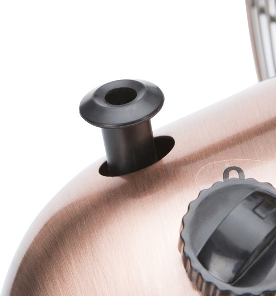 Tristar VE-5970 - Retro-Tischventilator - Ø30 cm - Kupferausführung - 3 Geschwindigkeitsstufen